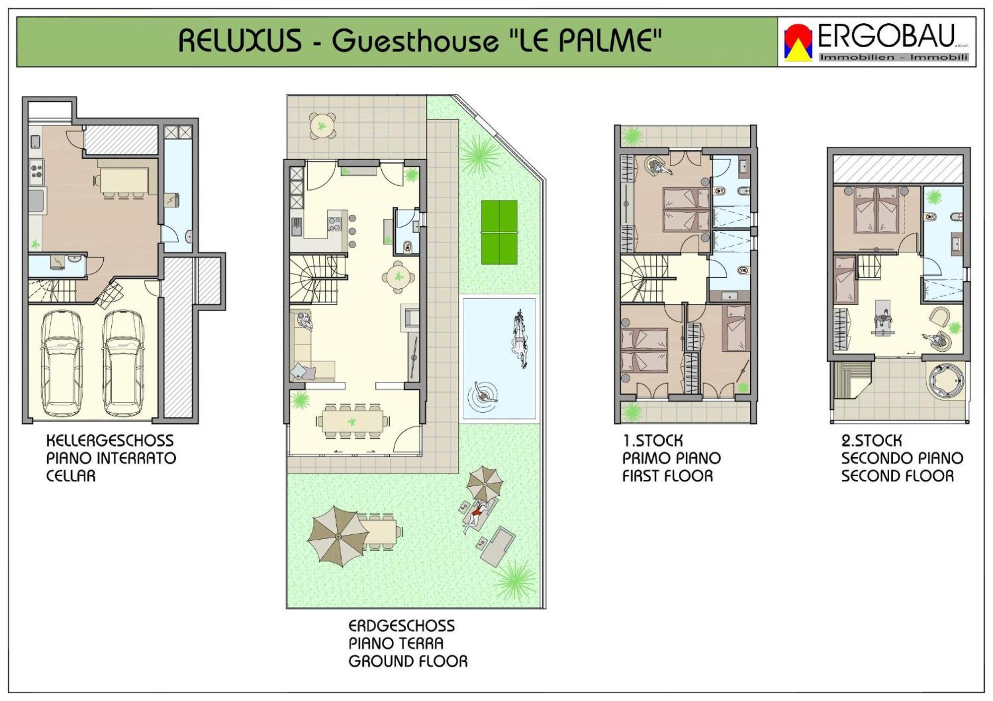 Le Palme Holiday home Postal / Burgstall